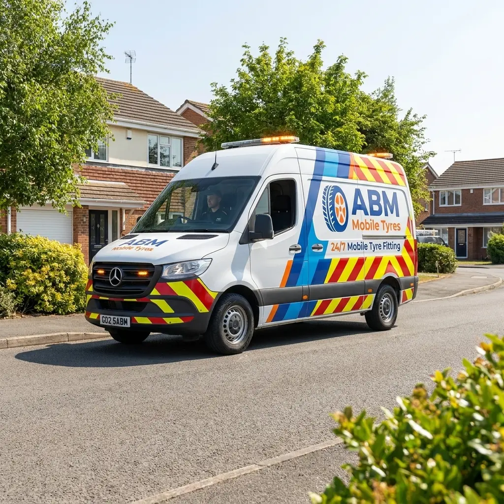 ABM Mobile Tyres van covering London, Essex and Hertfordshire