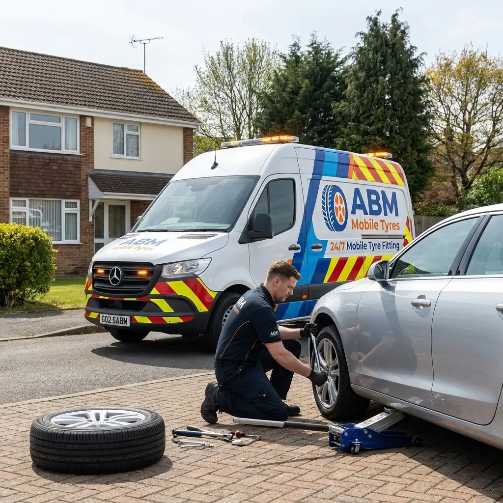 ABM Mobile Tyres providing mobile tyre fitting at home